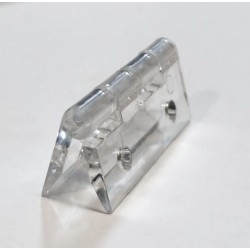Balama acrilica 45x35mm cu surub, pentru plexiglas, PVC, policarbonat