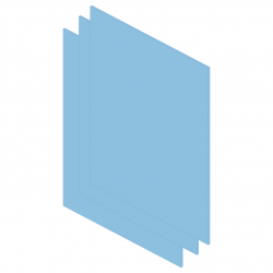 Plexiglas blue pastel (nuanta inchisa), grosime 3mm 1000x600mm
