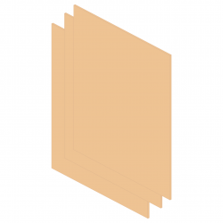 Plexiglas corai pastel, grosime 3mm 1000x600mm
