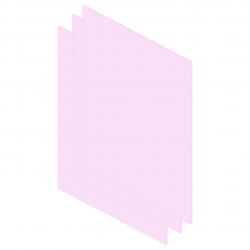 Plexiglas roz pastel, grosime 3mm 1000x600mm