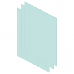Plexiglas verde pastel (nuanta deschisa), grosime 3mm 1000x600mm