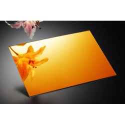 Oglinda plexiglas, portocalie, grosime 3mm, dimensiuni 300x200mm