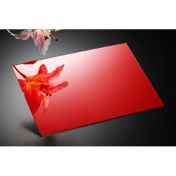 Oglinda plexiglas, rosie, grosime 3mm, dimensiuni 300x200mm