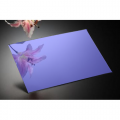 Plexiglas oglinda albastra