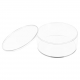 Cutie cilindrica, plexiglas transparent, diametru 100mm, inaltime 100mm