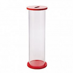 Recipient colectare baterii si electronice mici uzate, volum 12 litri, inaltime 70cm