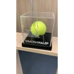 Cutie display pentru mingi de tenis, cu suport central in stea