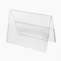 Suport transparent pentru tiparituri A6, tip V (105x148mm), landscape