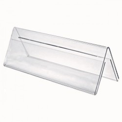 Suport transparent pentru tiparituri 1/3 x A4, tip V (100x210mm), landscape