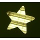 Oglinda acrilica decorativa Star, 500x500mm